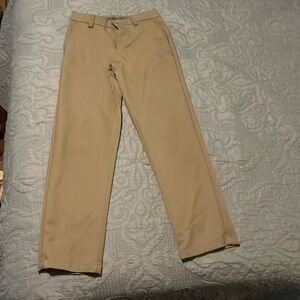 Haggar Boys 10 Slim Tan Dress Pants